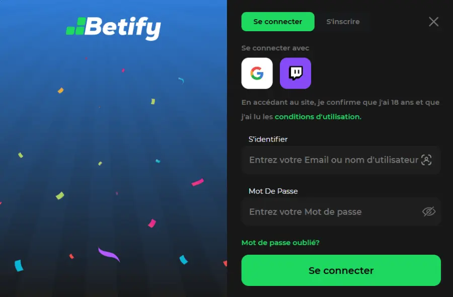 Betify casino